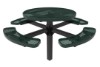 RHINO Round Picnic Tables - Pedestal Picnic Table