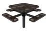 Octagonal Pedestal Picnic Table RHINO