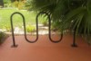 Picture of 7 Space - 5 Loop Bike Rack - 1 5/8 In. Galvanized Steel - Surface Mount