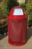 32 Gallon Thermoplastic Trash Receptacle with Dome Top