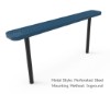 ELITE Series 8 Ft. Bench without Back, Inground Mount