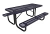 ELITE Series 6 Foot Thermoplastic Steel Picnic Table