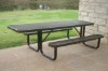 ADA ELITE Series 8 Foot Rectangular Thermoplastic Steel Picnic Table