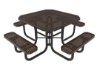 ELITE Series Octagonal Picnic Table Perforated