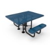 Perforated Universal Access ELITE Series Square Picnic Table