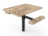 ELITE Series Pedestal Picnic Table Thermoplastic
