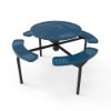 Elite Series Nexus Round Picnic Tables Inground Mounted