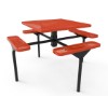 Thermoplastic ELITE Series Nexus Picnic Table with Expanded Metal Seats