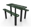 ELITE Series 6 Foot Thermoplastic Steel Picnic Table