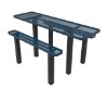 ELITE Series ADA 8 Foot Thermoplastic Steel Picnic Table