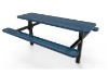 ELITE Series 6 Foot Thermoplastic Steel Picnic Table