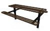ELITE Series 6 Foot Thermoplastic Steel Picnic Table
