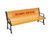 ELITE Series 4 Foot Contour Thermoplastic Buddy Bench