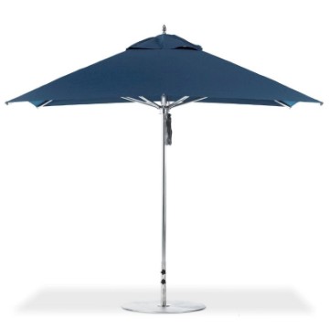 10 ft. Square Aluminum Center Post Premium Umbrella