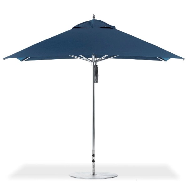 10 ft. Square Aluminum Center Post Premium Umbrella