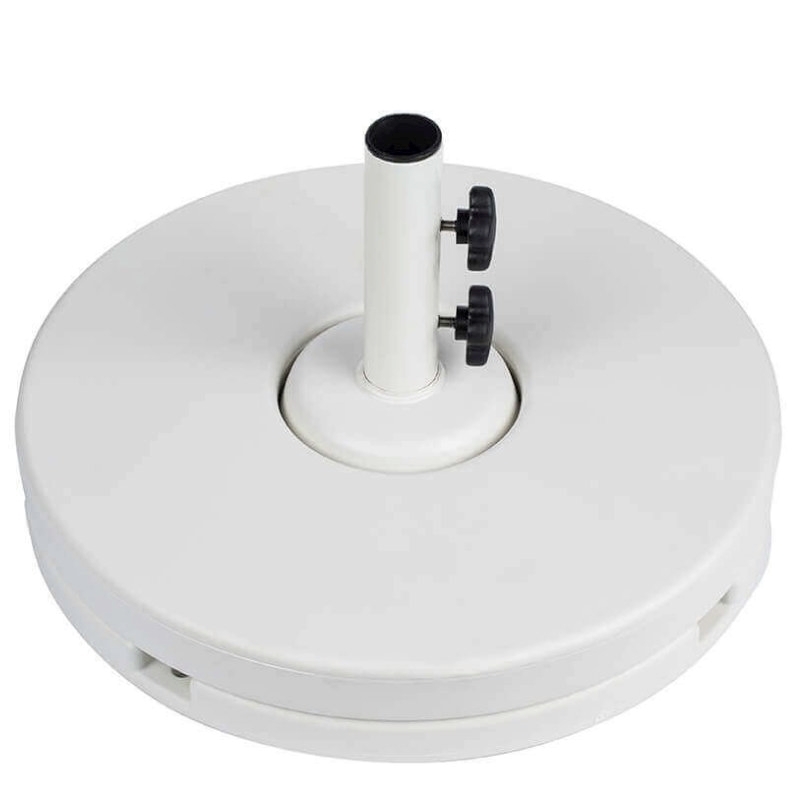 Concrete Filled 70 lb. Umbrella Base, Freestanding or Under Table Use ...