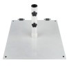 Steel 75 lb. Umbrella Base with Wheels