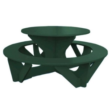 Kid's Recycled Plastic Round Activity Table