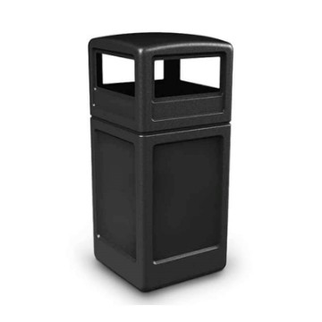 42 Gallon Trash Receptacle - Dome Top