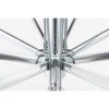 10 ft. Square Aluminum Center Post Premium Umbrella