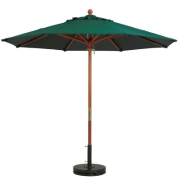 7 ft. Market Umbrella Octagon with Two-Piece Wood Pole