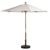 7 ft. Market Umbrella Octagon with Two-Piece Wood Pole