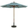 7 ft. Market Umbrella Octagon with Two-Piece Wood Pole