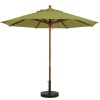 9 ft. Wooden Market Umbrella