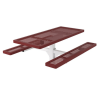 6 ft Rectangular Thermoplastic Steel Picnic Table