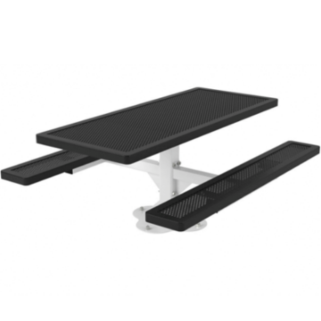 6 ft Thermoplastic Steel Picnic Table