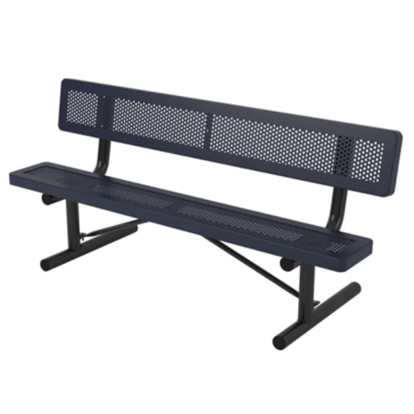 6 ft. Bench with Back