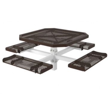 Octagonal Picnic Table - Thermoplastic Steel