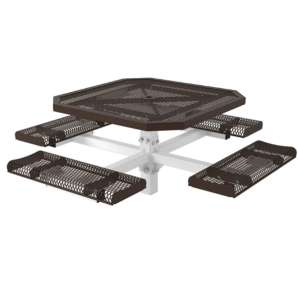 Octagonal Picnic Table - Thermoplastic Steel
