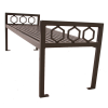 Biscayne Powder Coated Steel Bench without Back