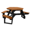 ADA Wheelchair Accessible Picnic Table - Portable