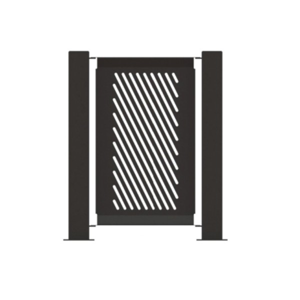 Fencing Panel 14.5" x 32" Powder-Coated Steel - 15 lbs.