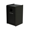 32-Gallon Side-Opening Plastic EarthCraft Recycling Receptacle - 91 lbs.