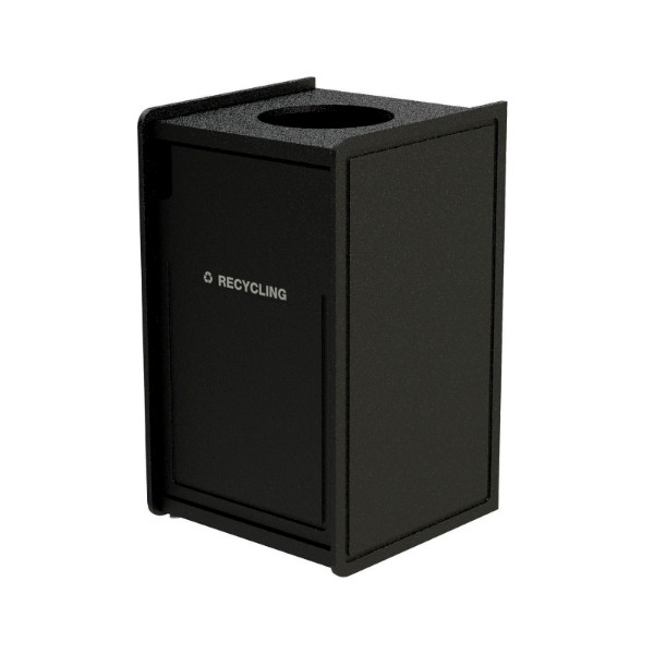 42-Gallon Top-Opening Plastic EarthCraft Trash Receptacle - 91 lbs.