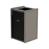 42-Gallon Top-Opening Plastic EarthCraft Trash Receptacle - 91 lbs.