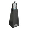 Recycled Plastic Universal Hand Sanitizing Stand - Adjustable Bracket or Touchless Mounting Plate