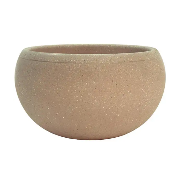 36" Dia. X 24"H Commercial Round Concrete Planter - Portable