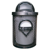 Custom Logo Trash Receptacle - 32 Gallon - Dome Top