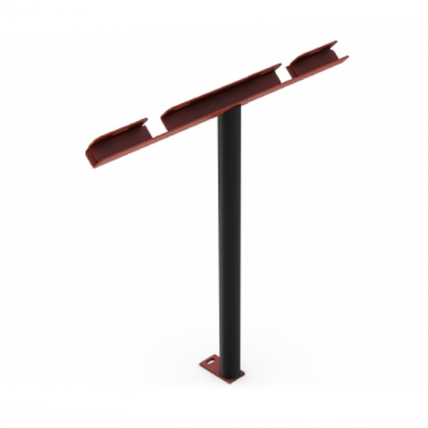 Anti-Vandalism Bar for ADA Accessible Tables