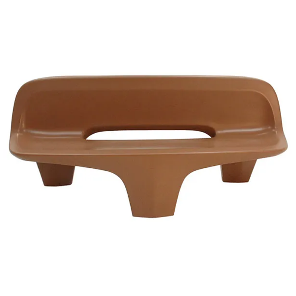 77" Contour Tripod Bench With Back