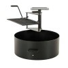 Ultimate Cooking Fire Ring with Swinging Grate and 300 Sq In Grilling Surface - 100 lbs.