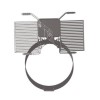 Ultimate Cooking Fire Ring with Swinging Grate and 300 Sq In Grilling Surface - 100 lbs.