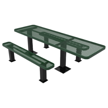 ELITE Series ADA 8 Foot Thermoplastic Steel Picnic Table