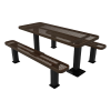 ELITE Series 6 Foot Thermoplastic Steel Picnic Table