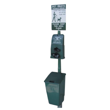Dogipot Pet Station - Polyethylene - Inground Mount