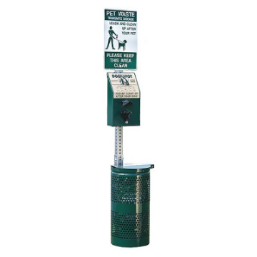 Dogipot Pet Station - Aluminum - Inground Mount
